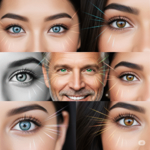 שינוי קבוע של צבע העיניים